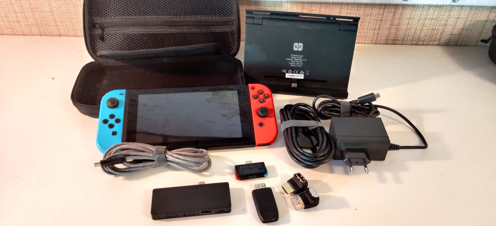 My travel setup for Nintendo Switch Juha Matti Santala