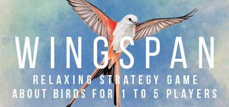 Wingspan, relaxing strategy game about birds for 1 to 5 players