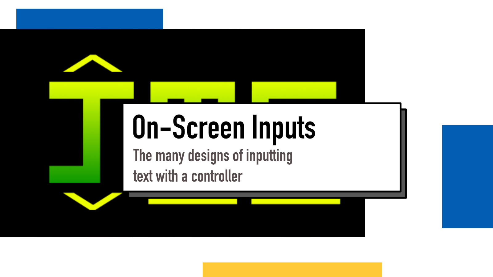 Software Input Screen The many designs of on-screen inputs : Juha-Matti Santala