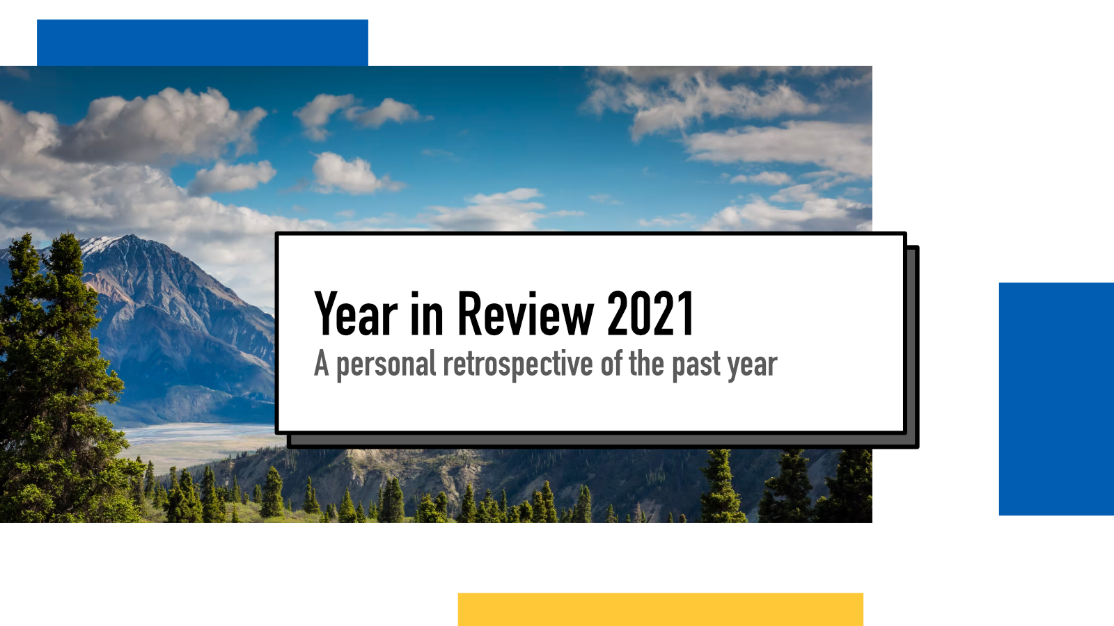 Year in Review 2021 : Juha-Matti Santala