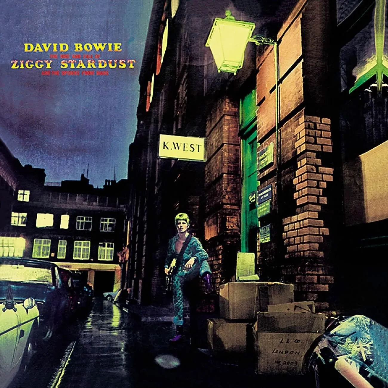 Almvbum cover for David Bowie's The Rise and Fall of Ziggy Stardust and the Spiders from Mars