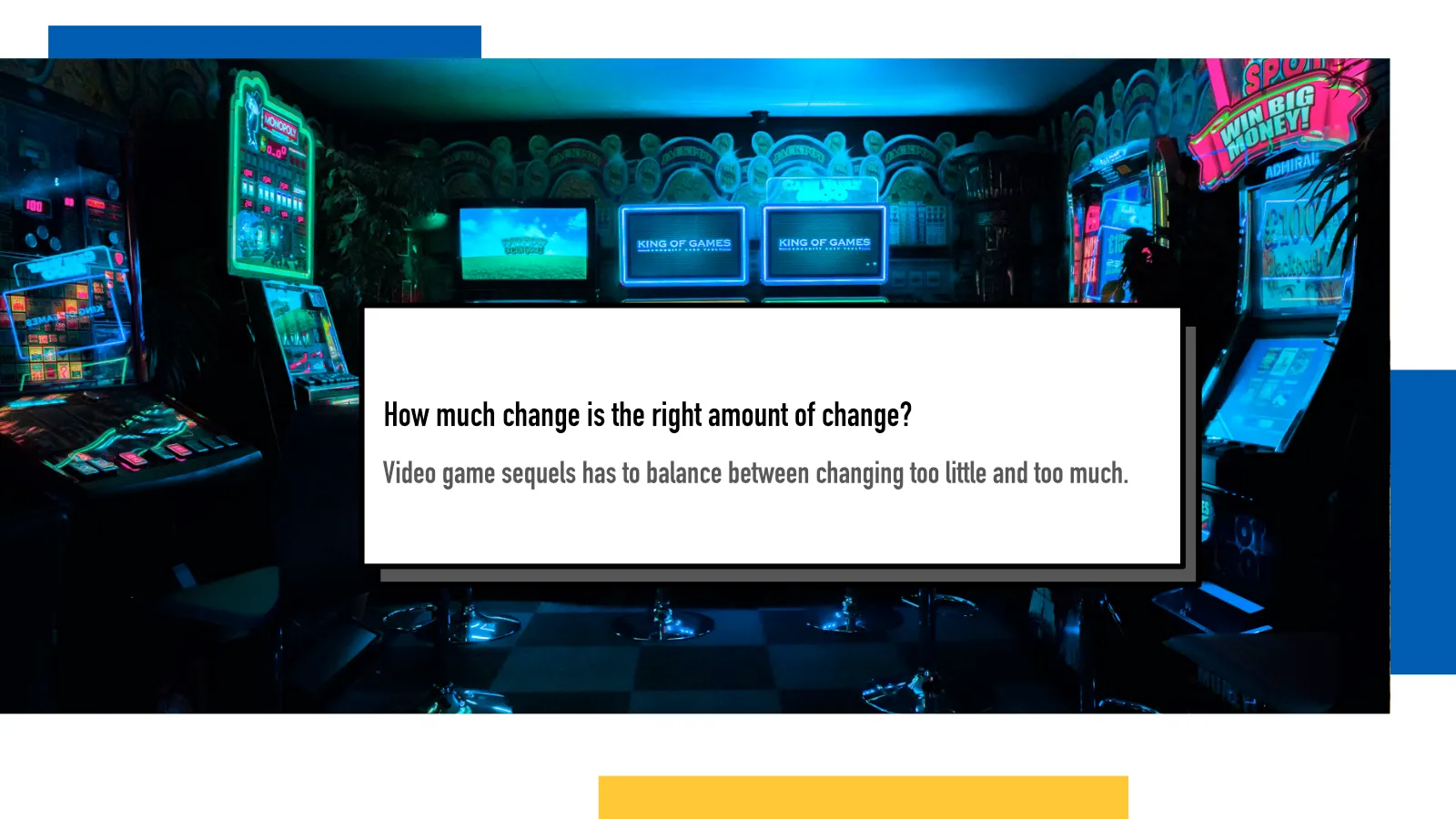 How much change is the right amount of change? : Juha-Matti Santala