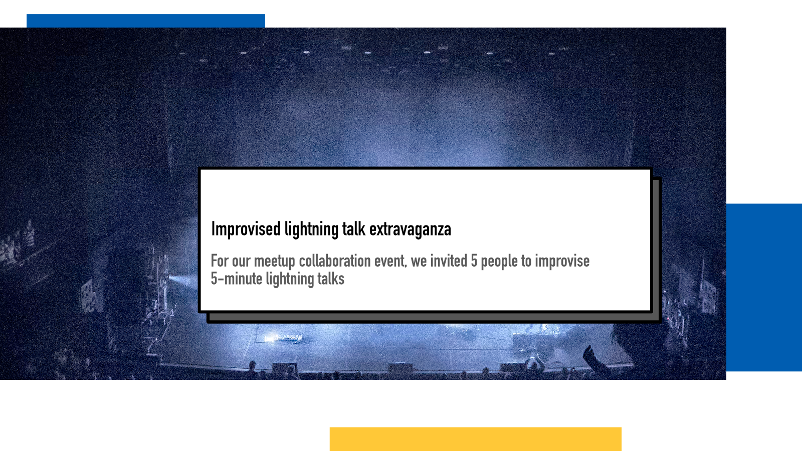 Improvised lightning talk extravaganza : Juha-Matti Santala