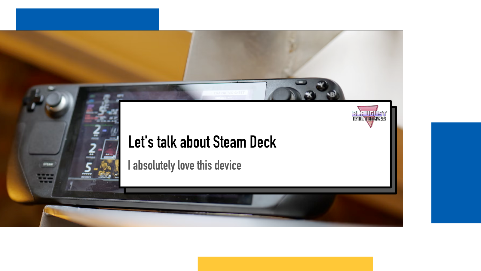 Let’s talk about Steam Deck : Juha-Matti Santala