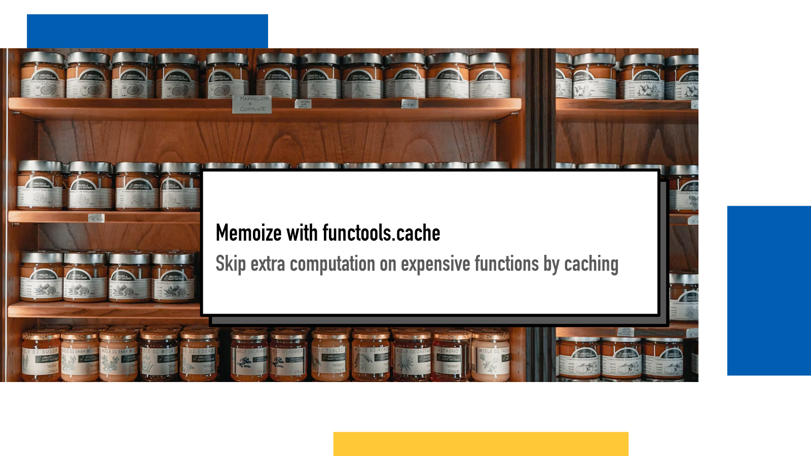Memoize with functools.cache : Juha-Matti Santala