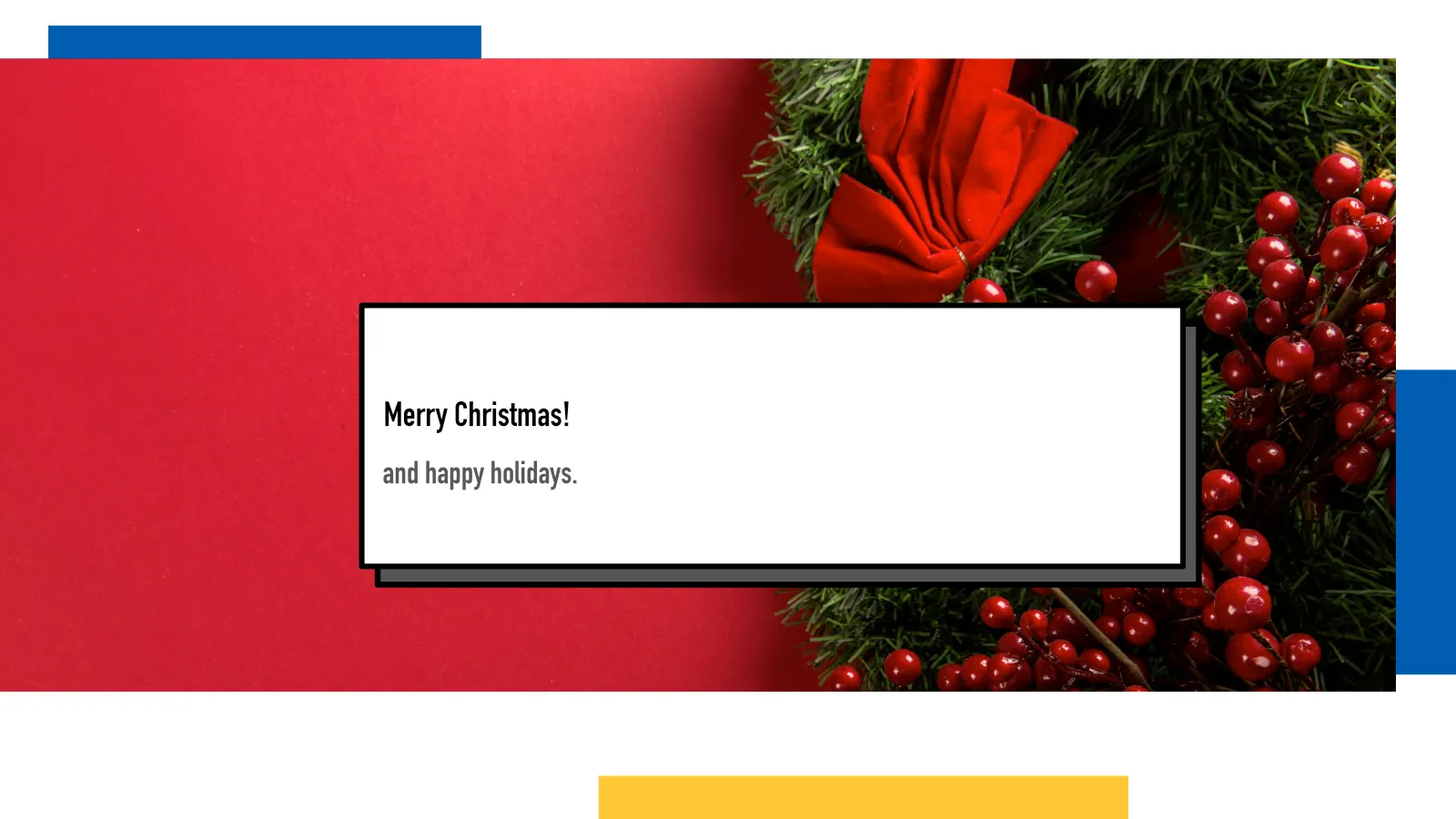 Merry Christmas! : Juha-Matti Santala