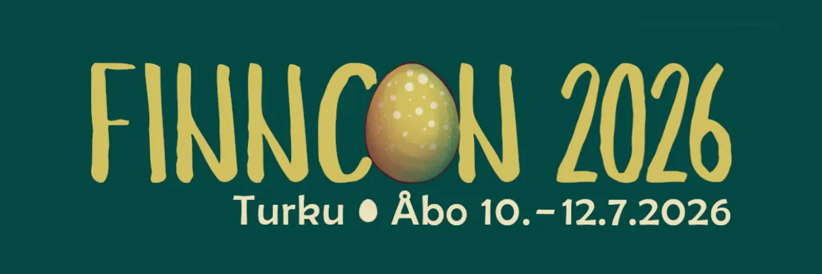 Finncon 2026. Turku Åbo 10.—12.7.2026 