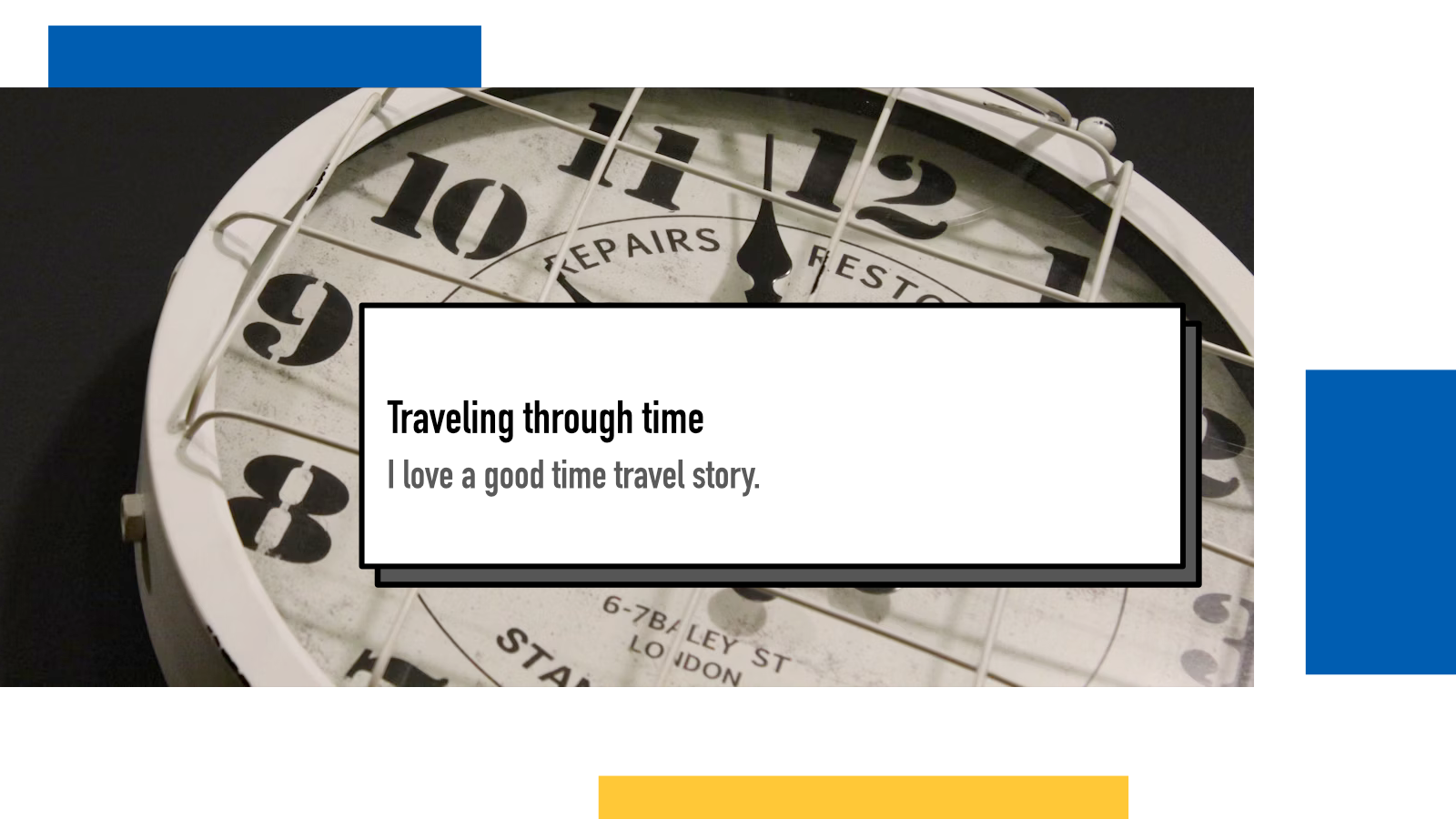 Traveling through time : Juha-Matti Santala