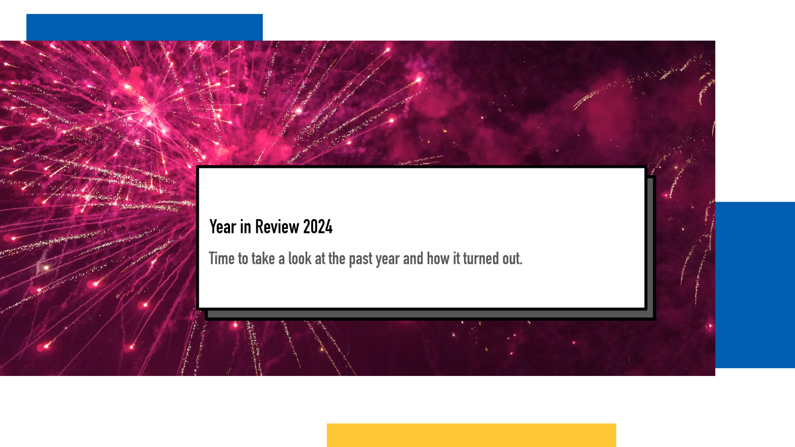 Year in Review 2024 : Juha-Matti Santala