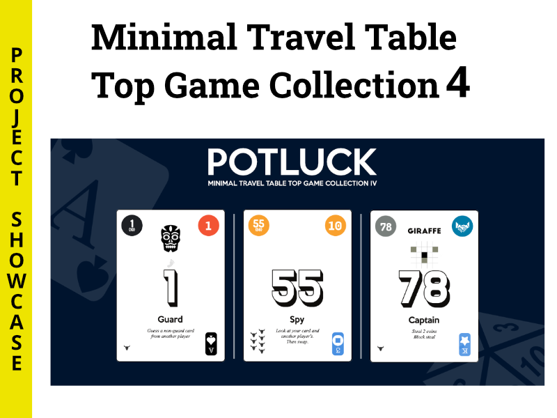 Minimal Travel Table Top Game Collection 4